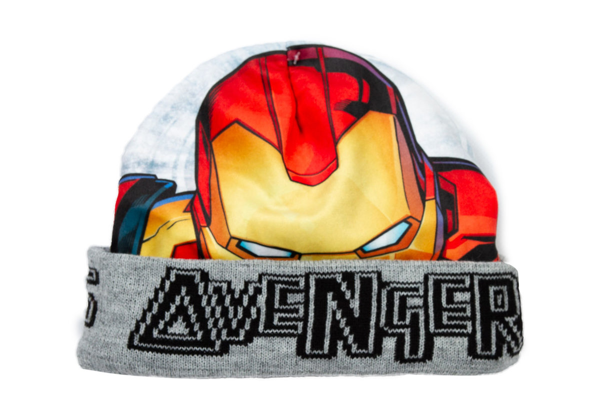 Czapka dla chłopca Marvel Avengers zimowa