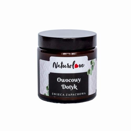 Świeca Sojowa Owocowy Dotyk 120ml NATUROLOVE