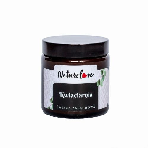 Świeca Sojowa Kwiaciarnia 120ml NATUROLOVE