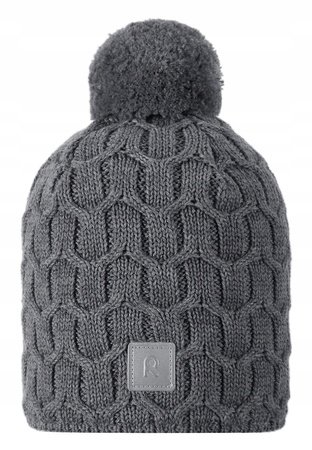 Czapka wełniana zimowa beanie Reima Nyksund 48