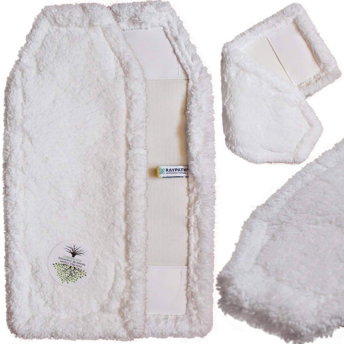 Raypath Poduszka podłogowa BiałaNOVA wkład do MOPA STOPA płytki na mokro