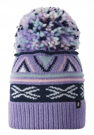 Czapka wełniana zimowa beanie Reima Kirjoen 44/46