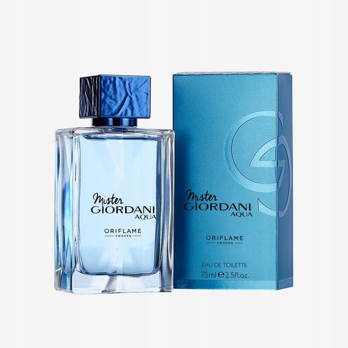 ORIFLAME woda toaletowa MISTER GIORDANI AQUA męska