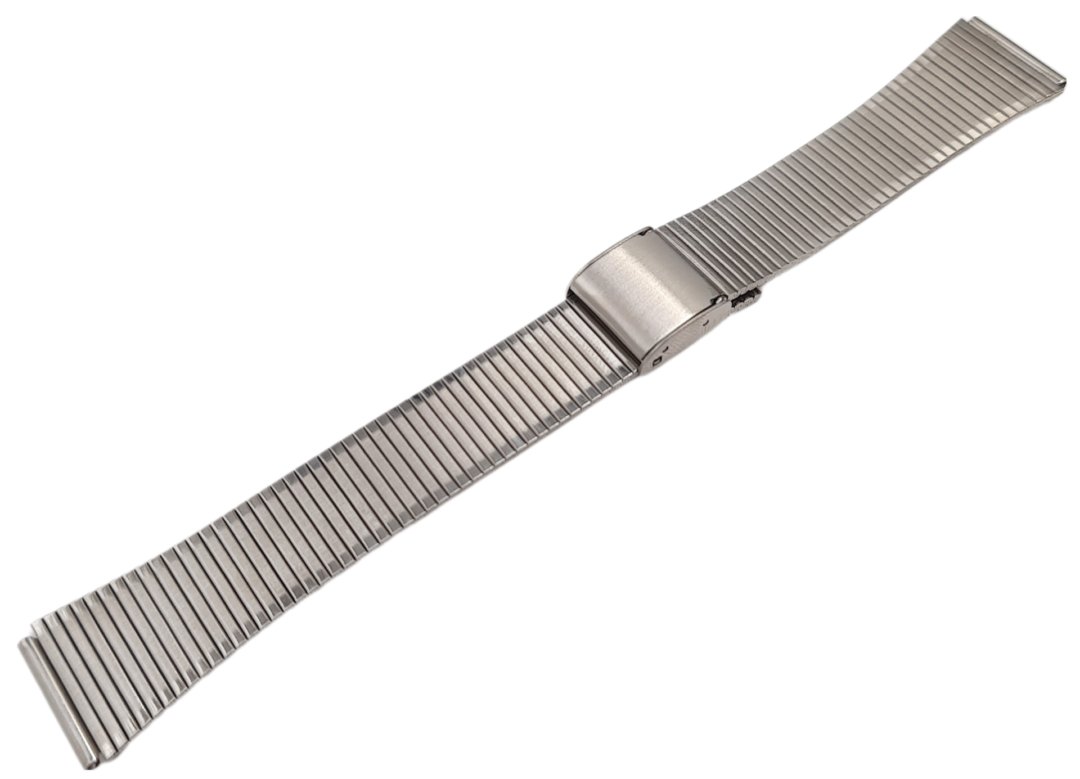 Bransoleta bransoletka do zegarka elegancka 18 mm stal nierdzewna