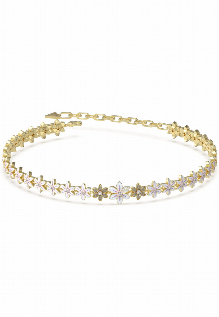 Naszyjnik Guess White Lotus JUBN04127JWYGWHT/U