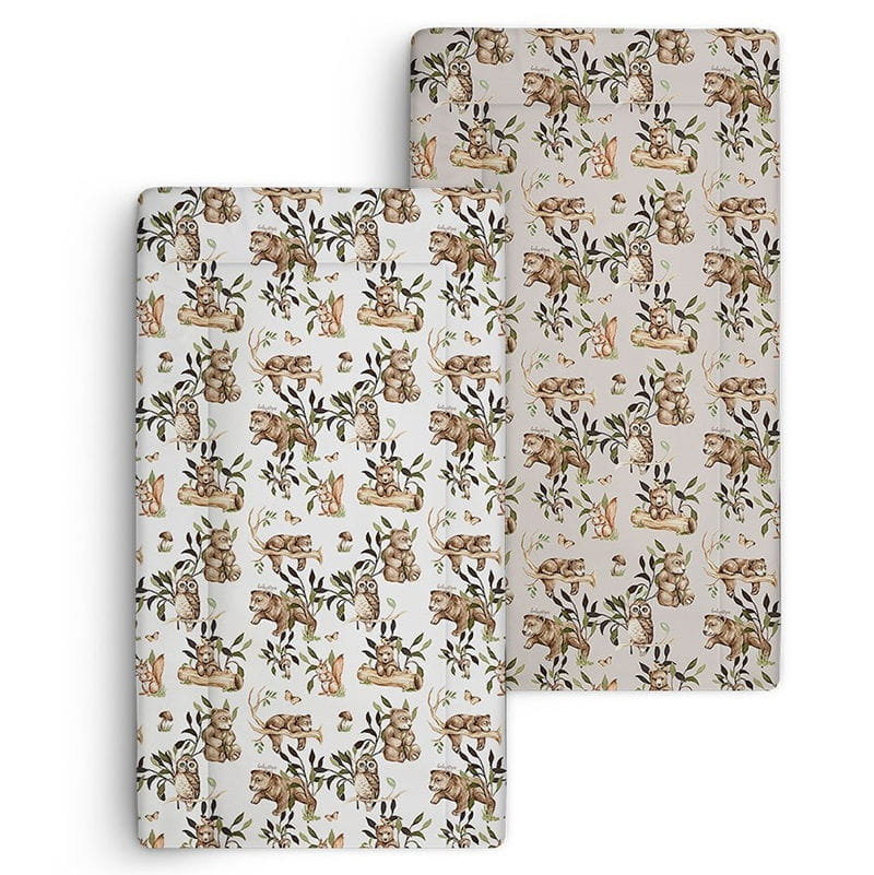 Dwustronna mata do przewijania Happy Bear, BabySteps