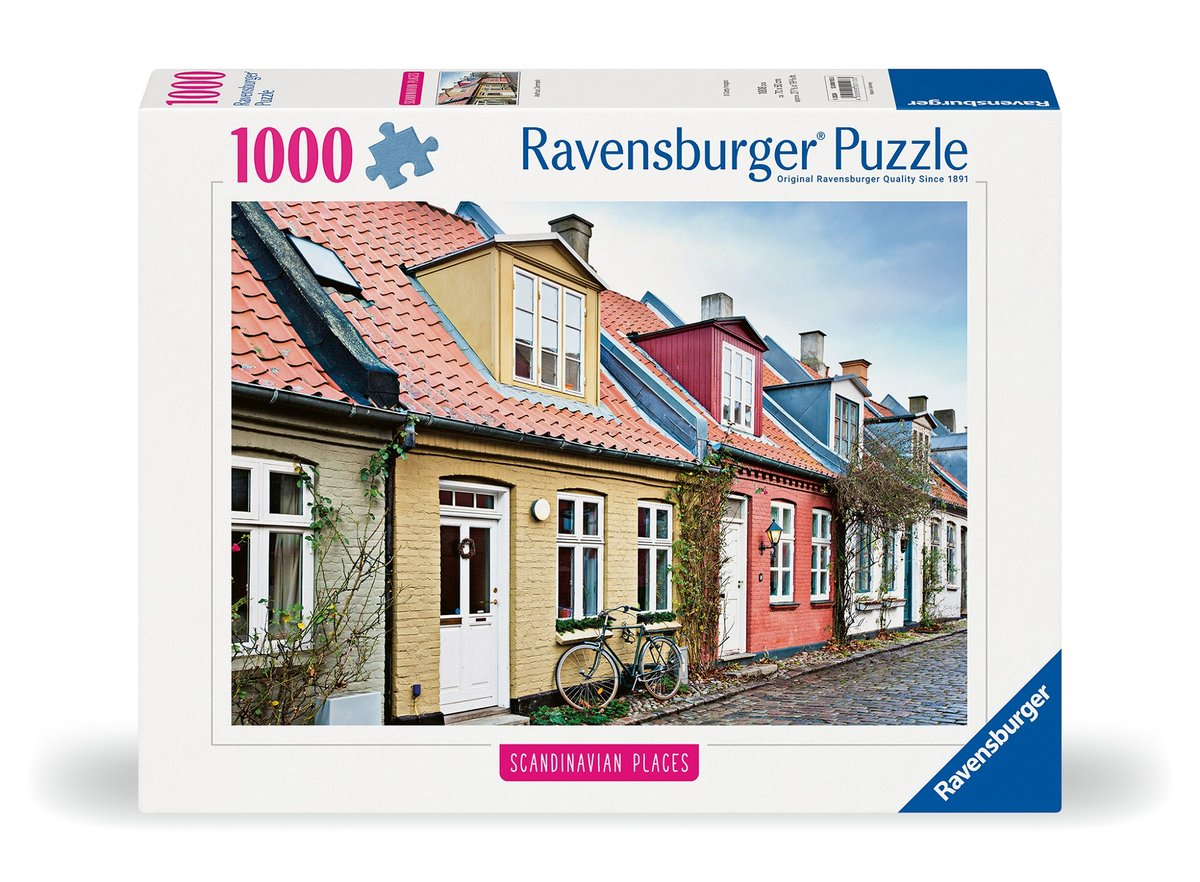 Puzzle 2D, Skandynawskie miasto 2, 1000 elementów