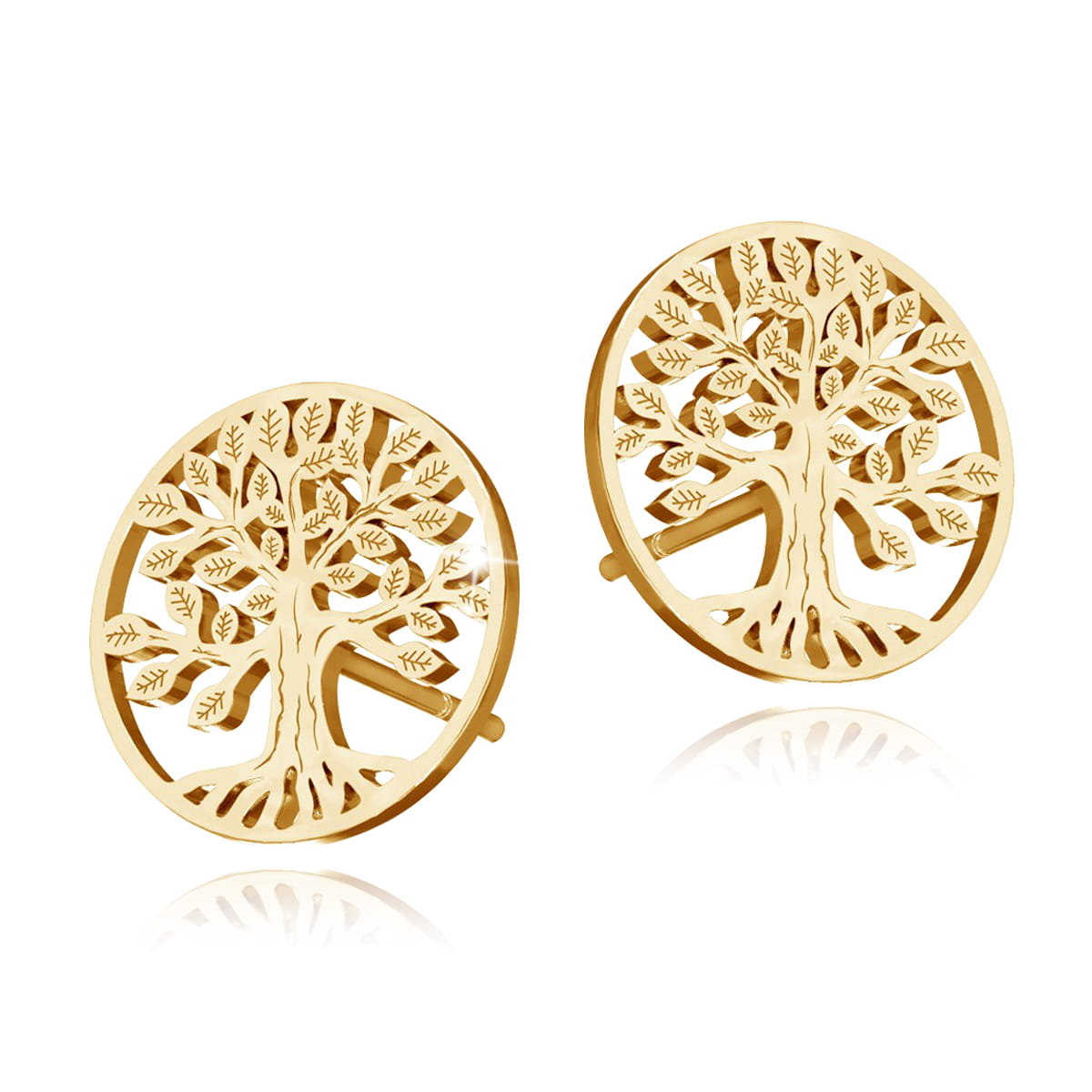 Złote Kolczyki Piękne Sztyfty Prezent Żony Mamy Walentynki Dla Dziecka Dziewczyny Święta Imieniny Urodziny 925