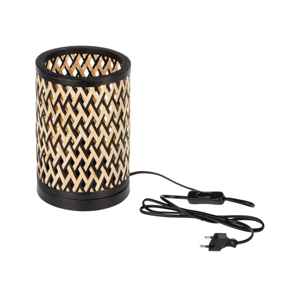 Lampa stołowa LIGHTLOGIC LL TERYS TL lampka nocna E27 do LED bambus lampka