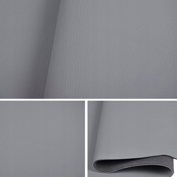 Ekoskóra Skaj Sztuczna Skóra Tkanina Tapicerska Materiał Szary 0,5 M