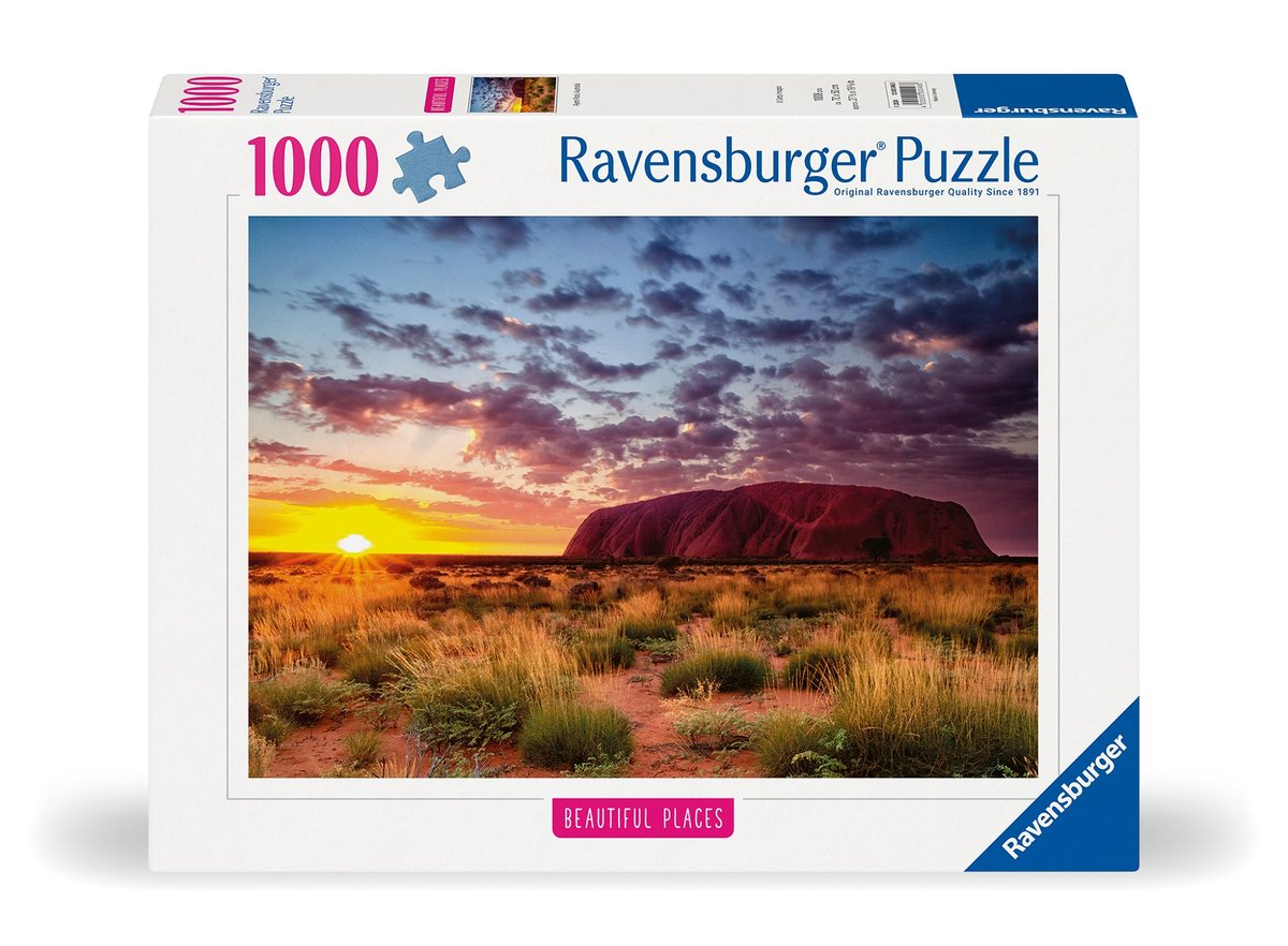 Puzzle 2D, Ayers Rock, Australia, 1000 elementów