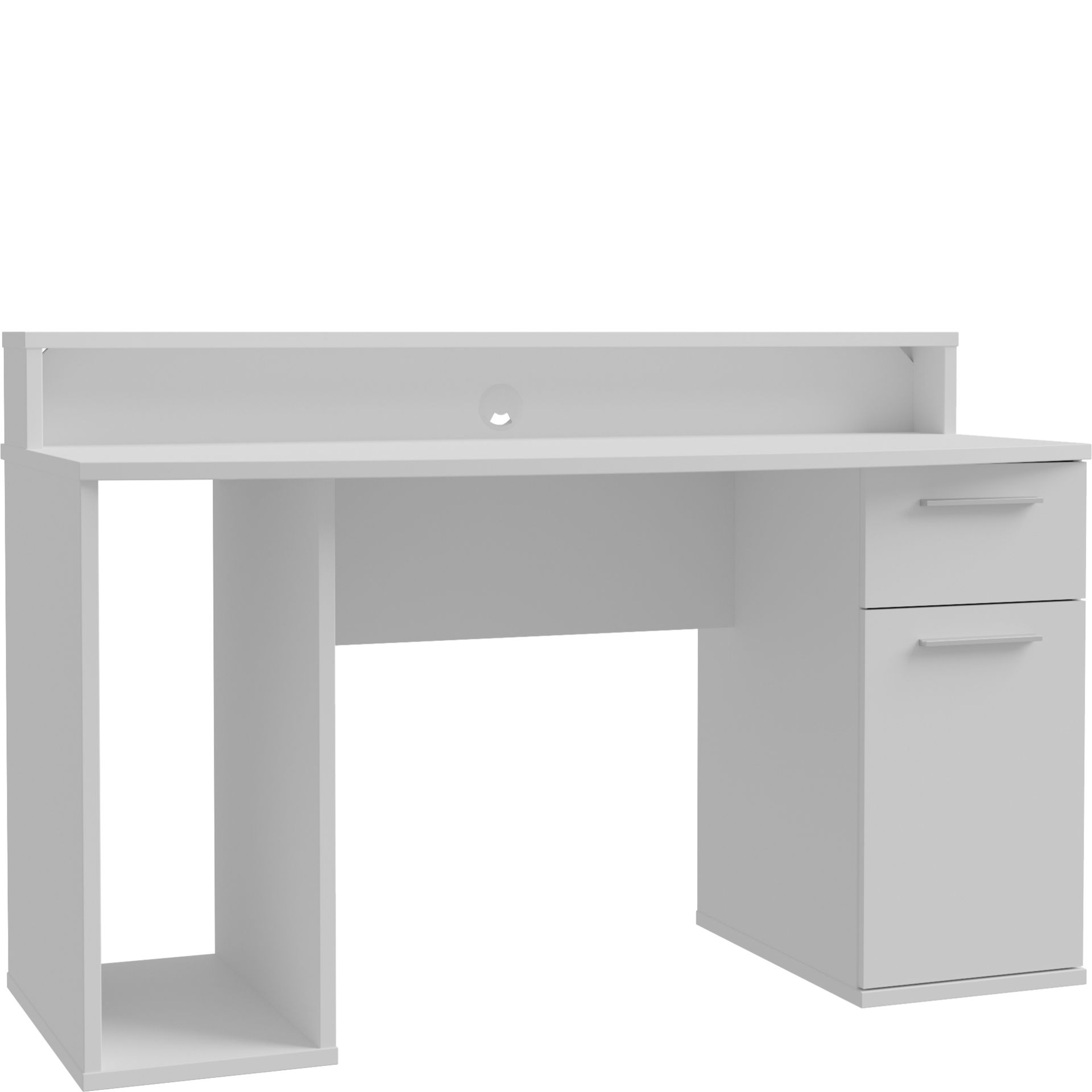 Biurko do Gier Ayo TZRB219B3-Z12M Prawe z Oświetleniem Forte Biały