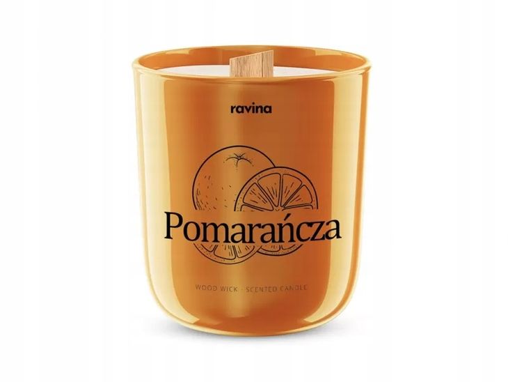 Świeca Zapachowa Pomarańcza 175g Ravina