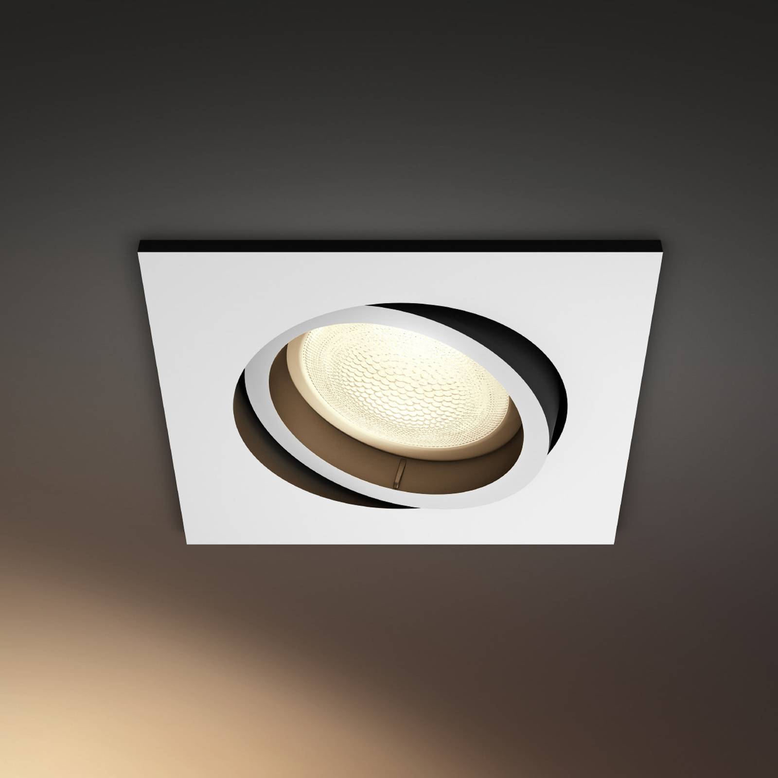 Philips Hue reflektor wpuszczany LED Centura, biały, 9x9 cm, CCT, RGB