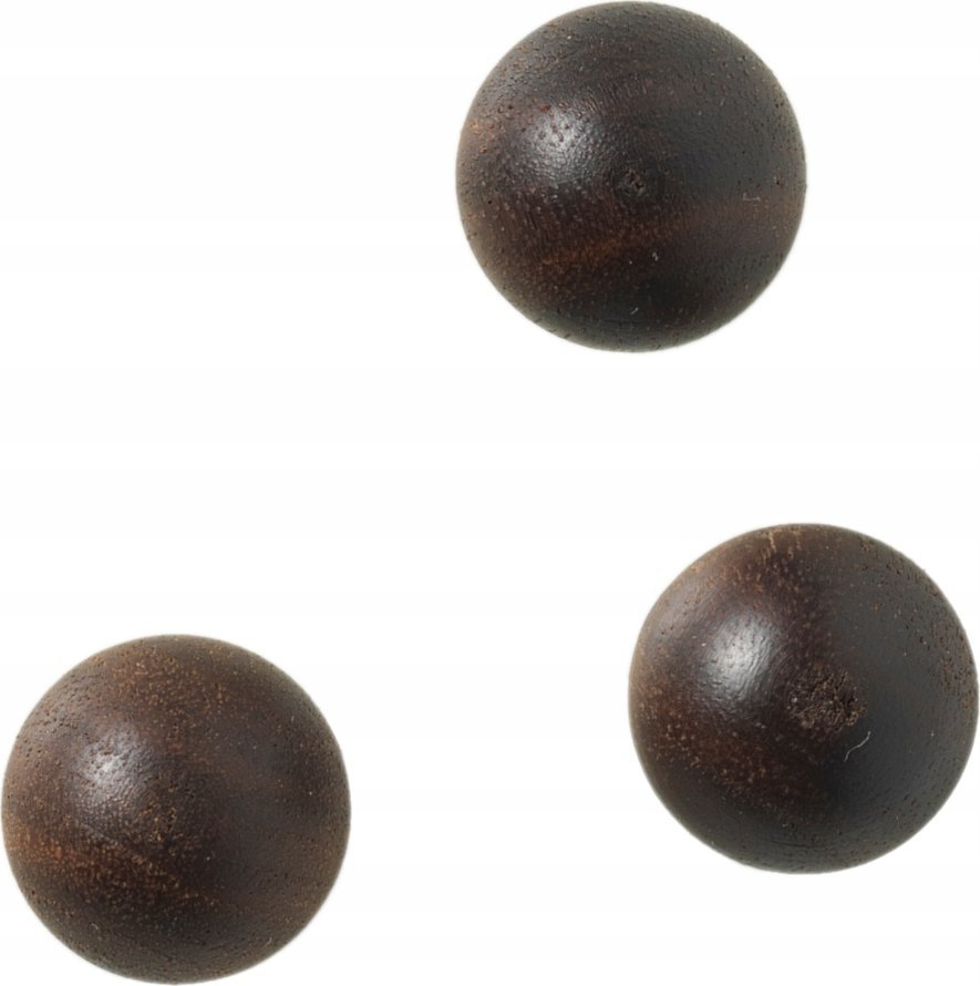 NAGA Magnet t/glastavle valnød Ø2cm Super Strong sæt af 3 - 3 stk.