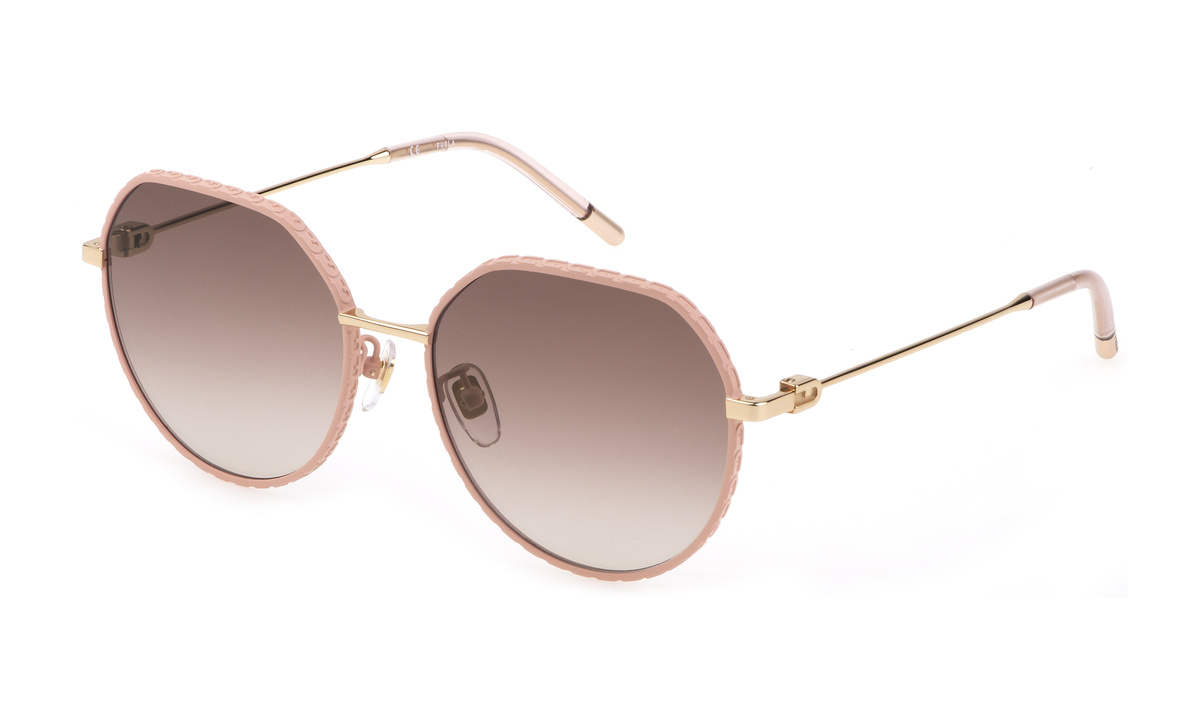 Okulary FURLA SFU627-57033M. Okulary przeciwsłoneczne, Kolor różowy. Kobieta.