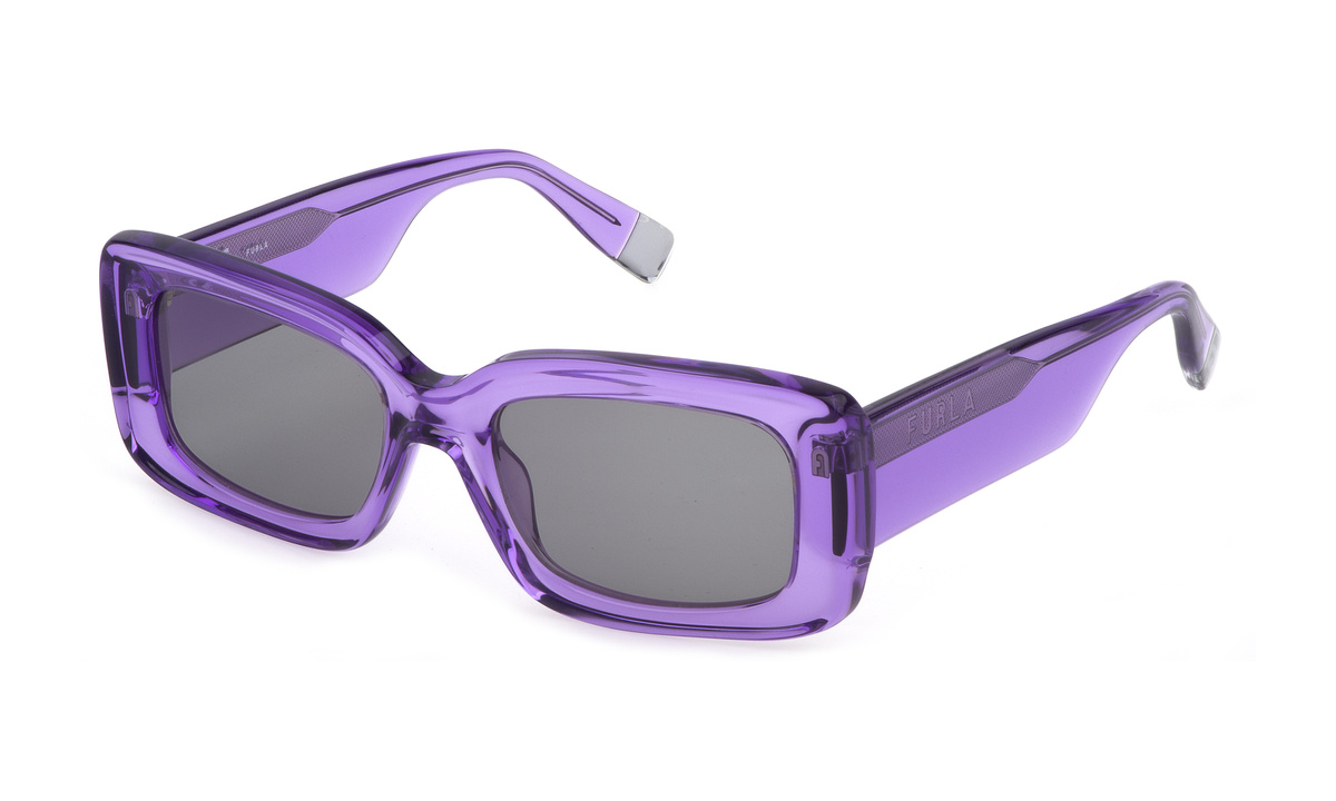 Okulary FURLA SFU630V530C52. Okulary przeciwsłoneczne, Kolor liliowy. Kobieta.
