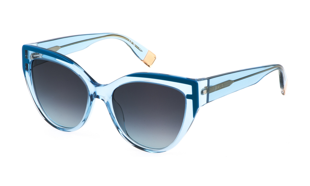 Okulary FURLA SFU694-5506N1. Okulary przeciwsłoneczne, Kolor niebieski. Kobieta.