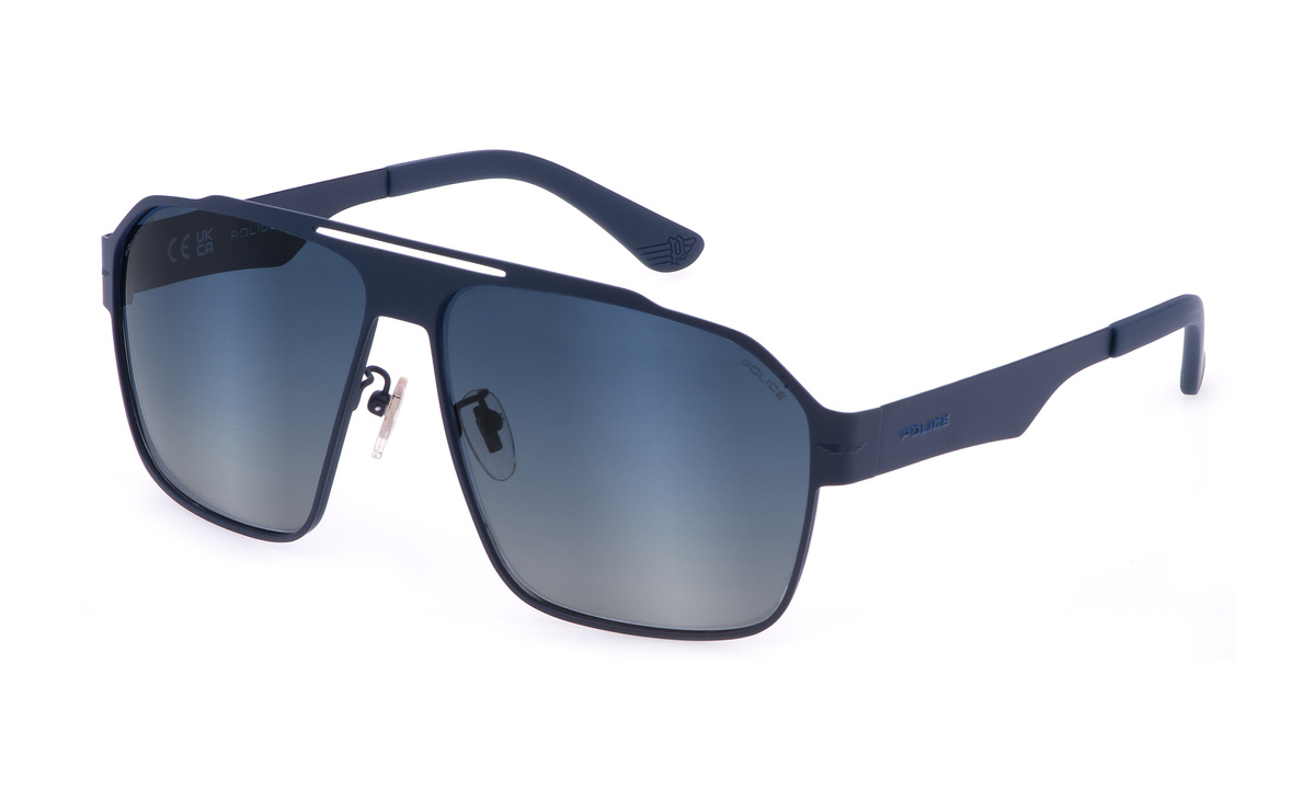 Okulary POLICE SPLL08-638YZP. Okulary przeciwsłoneczne, Kolor szary. Mężczyzna.