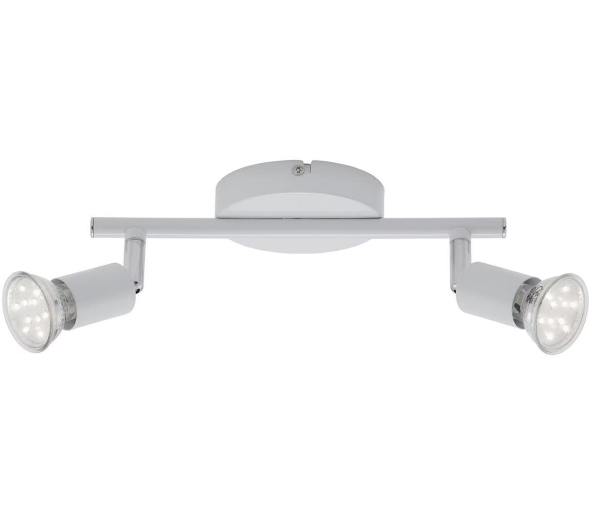 Briloner 2767-026 - LED Oświetlenie punktowe 2xGU10/6W/230V białe