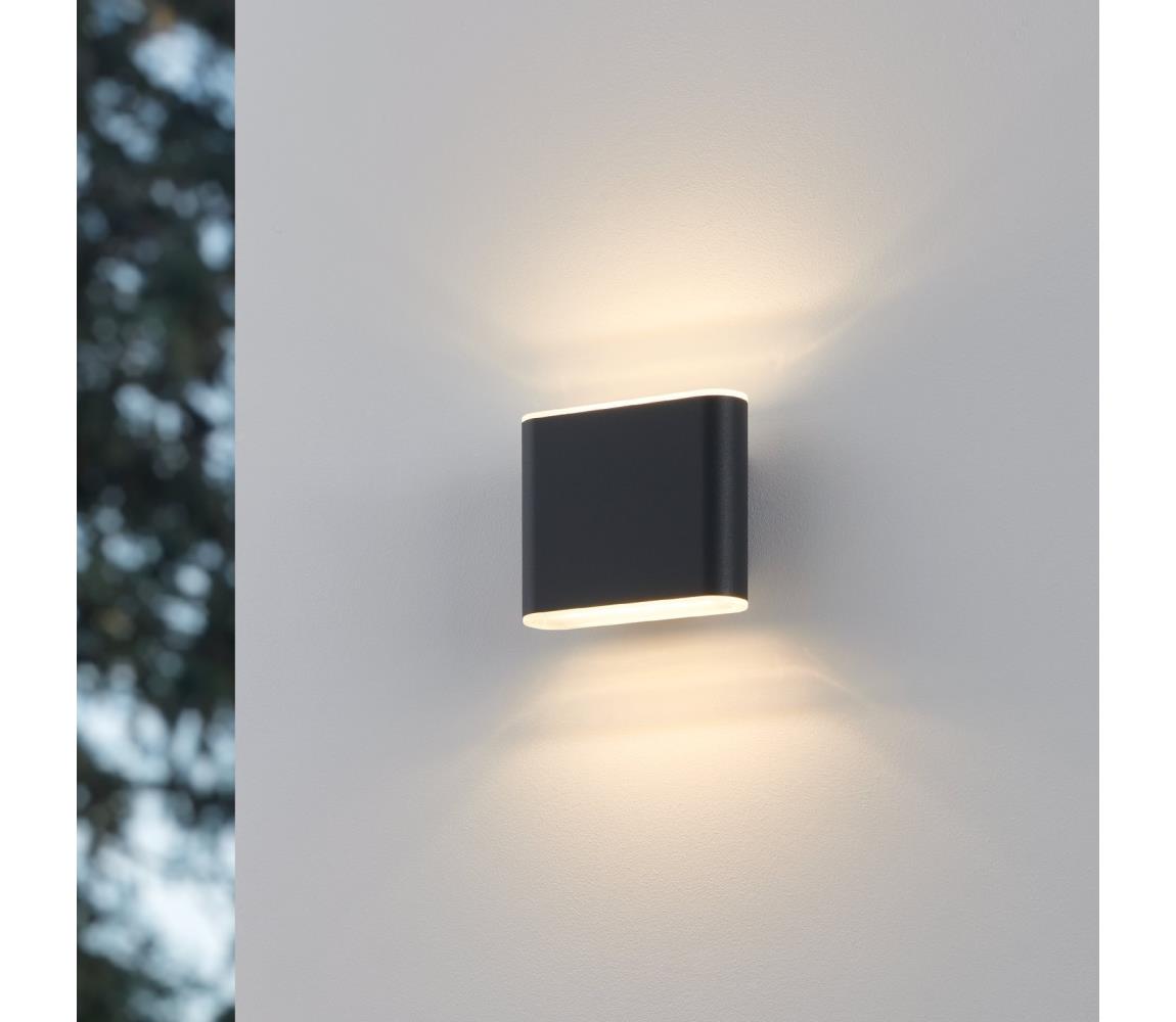 Eglo 901025 - LED Kinkiet zewnętrzny GRUTTI 2xLED/2,9W/230V IP65