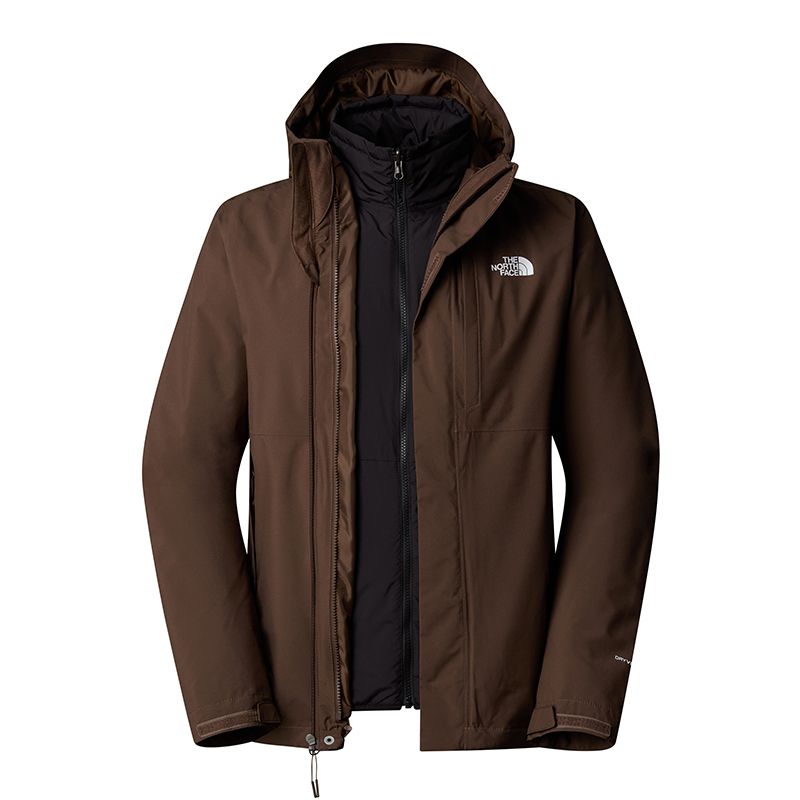 Kurtka The North Face Carto Triclimate 0A5IWI5EX1 - brązowo-czarna