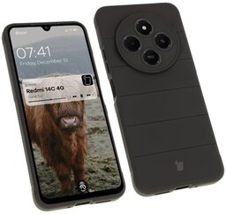 Bizon Pancerne etui Case Tur do Xiaomi Redmi 14C 4G / POCO C75, czarne