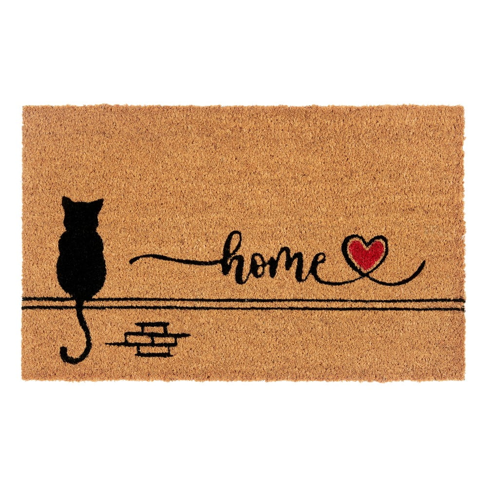 Wycieraczka z włókna kokosowego 40x70 cm Kitty Home – Hanse Home