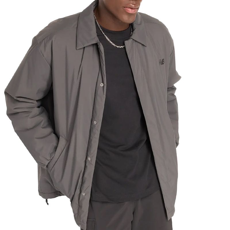 Kurtka New Balance MJ43504ACK - szara