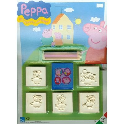 Multiprint Świnka Peppa Pieczątki blister 5 szt
