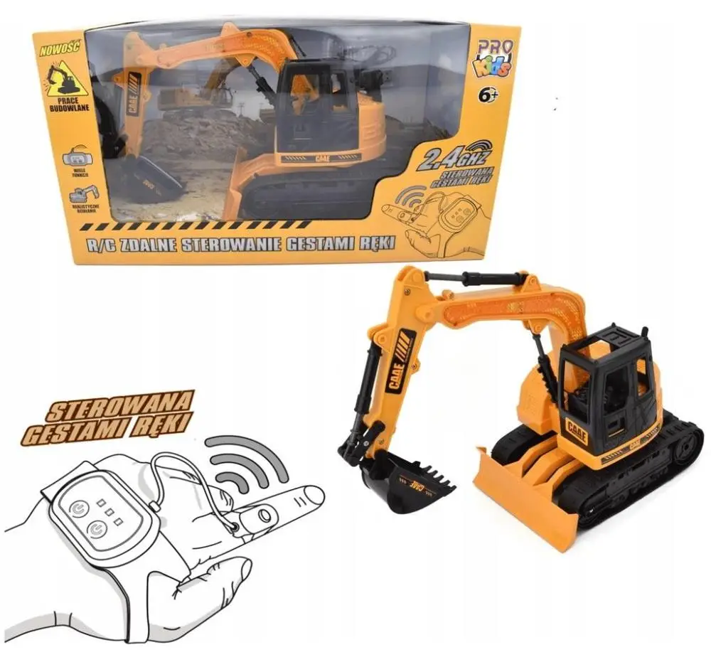 Koparka sterowana gestami ręki - Pro Kids