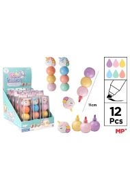 Zakreślacz w kulce 3 kolory jednorożec MIX