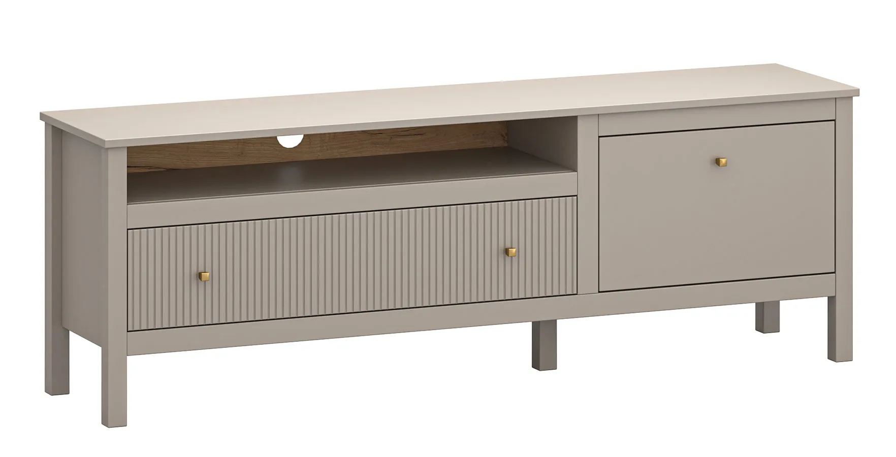 Szafka pod telewizor w kolorze taupe L9-Z37