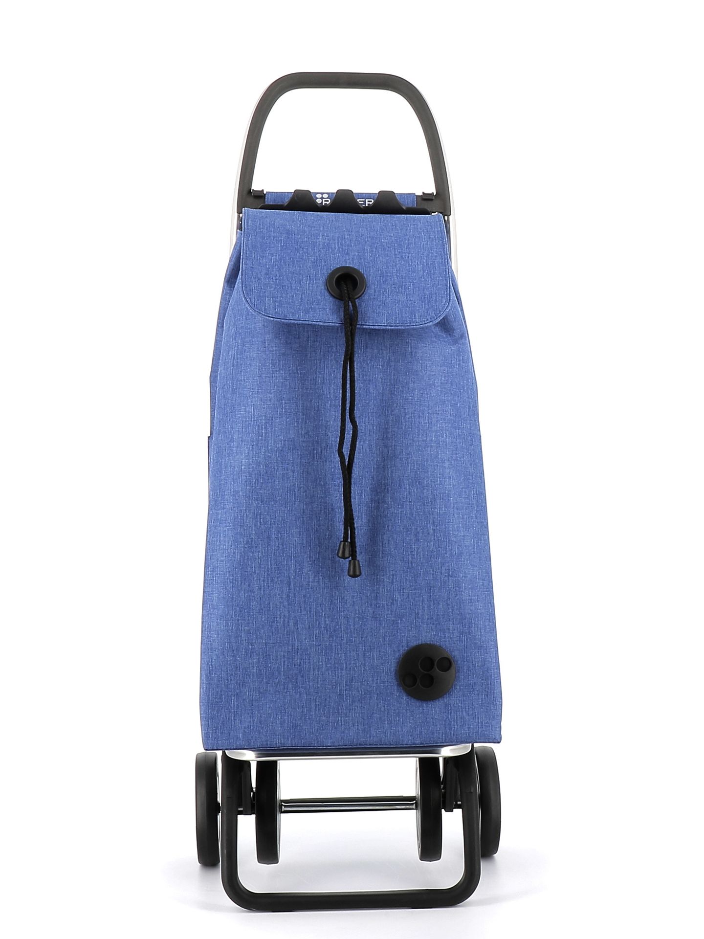 Składany wózek na 4 kołach Rolser I-Max Tweed - azul