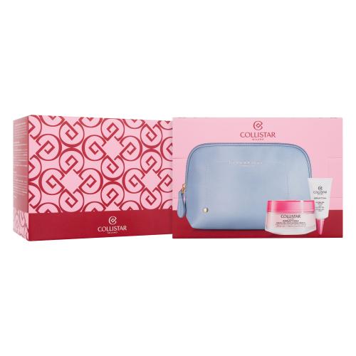 Collistar Idroattiva+ Fresh Moisturizing Water Cream Zestaw krem do twarzy Idroattiva Fresh Moisturizing Water Cream 50 ml + żel pod oczy Idroattiva Eye Hydro-Gel 5 ml + kosmetyczka The Bridge