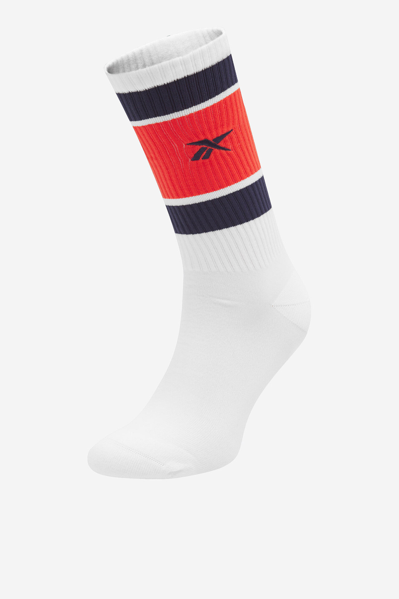 REEBOK CL BASKETBALL SOCK HF8408 BIAŁY