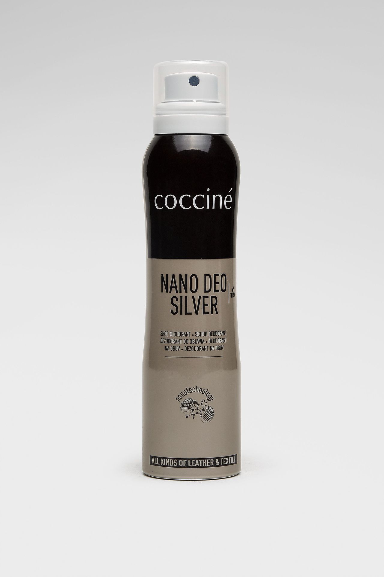 COCCINE NANO DEO SILVER SPARY 150ML V.A BEZBARWNY