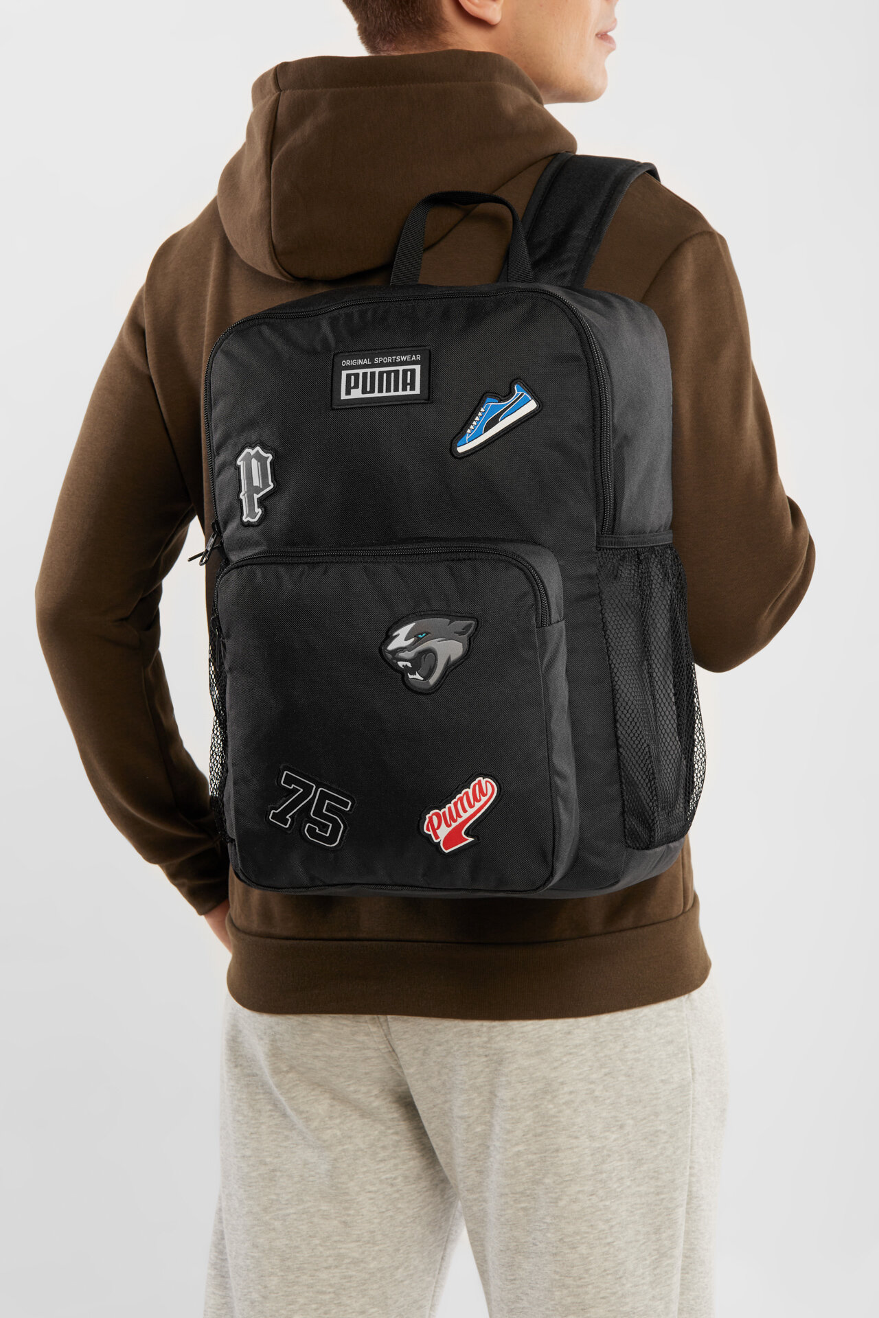 PUMA PATCH BACKPACK 7951401 Czarny