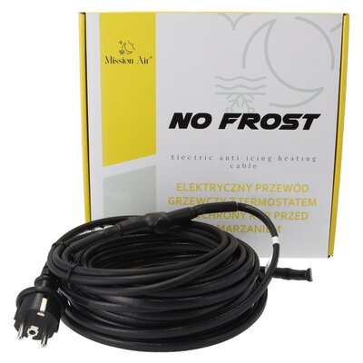 Kabel grzewczy przeciwoblodzeniowy zewnętrzny MISSION AIR No Frost 16 W/m 40 m (800W)