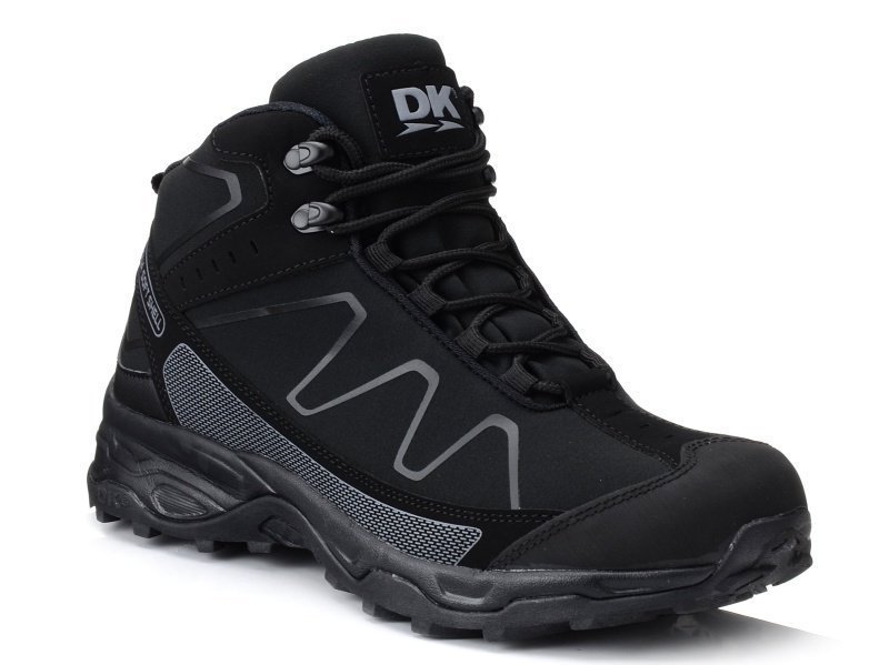 Buty trekkingowe męskie wysokie DK 2147 czarne-46