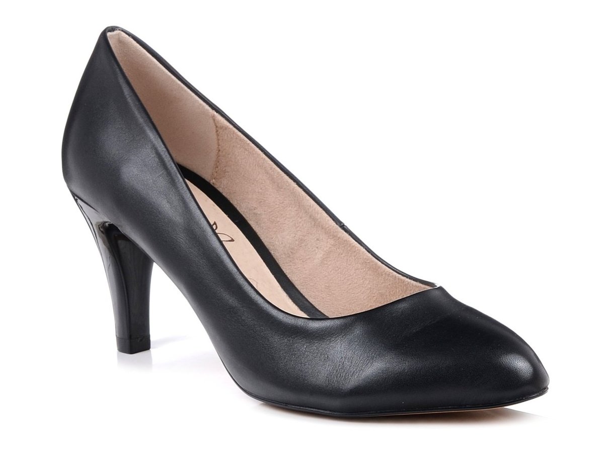 Czółenka damskie na obcasie Caprice 22405-38
