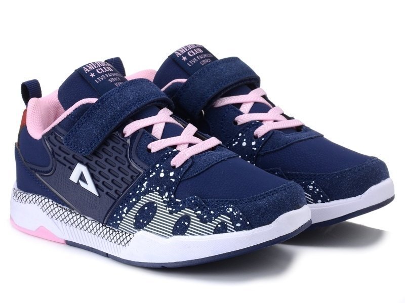 Buty dziecięce sportowe AMERICAN CLUB BS 10/22-27