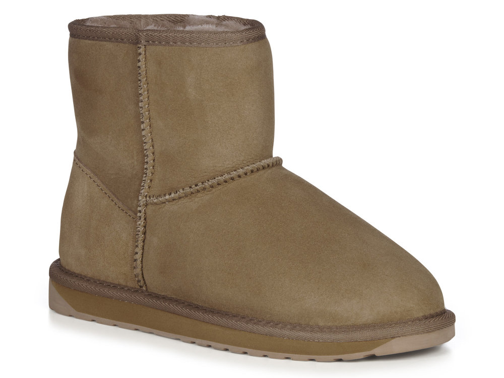 Buty damskie Emu Australia śniegowce camel ocieplane wełną Stinger Mini-38