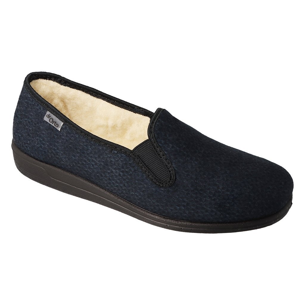 Kapcie męskie ciepłe wełniane profilaktyczne zdrowotne Dr Orto 013M319-41