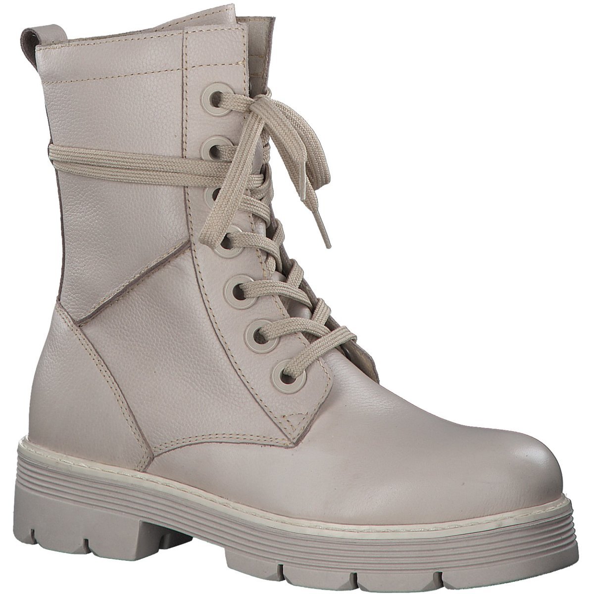 Buty zimowe damskie trapery workery ocieplane skórzane Marco Tozzi 25286-37