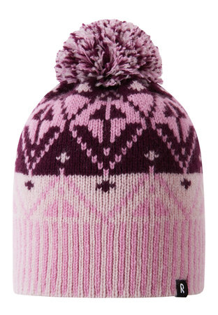 Czapka wełniana zimowa beanie Reima Pohjoinen 48/50