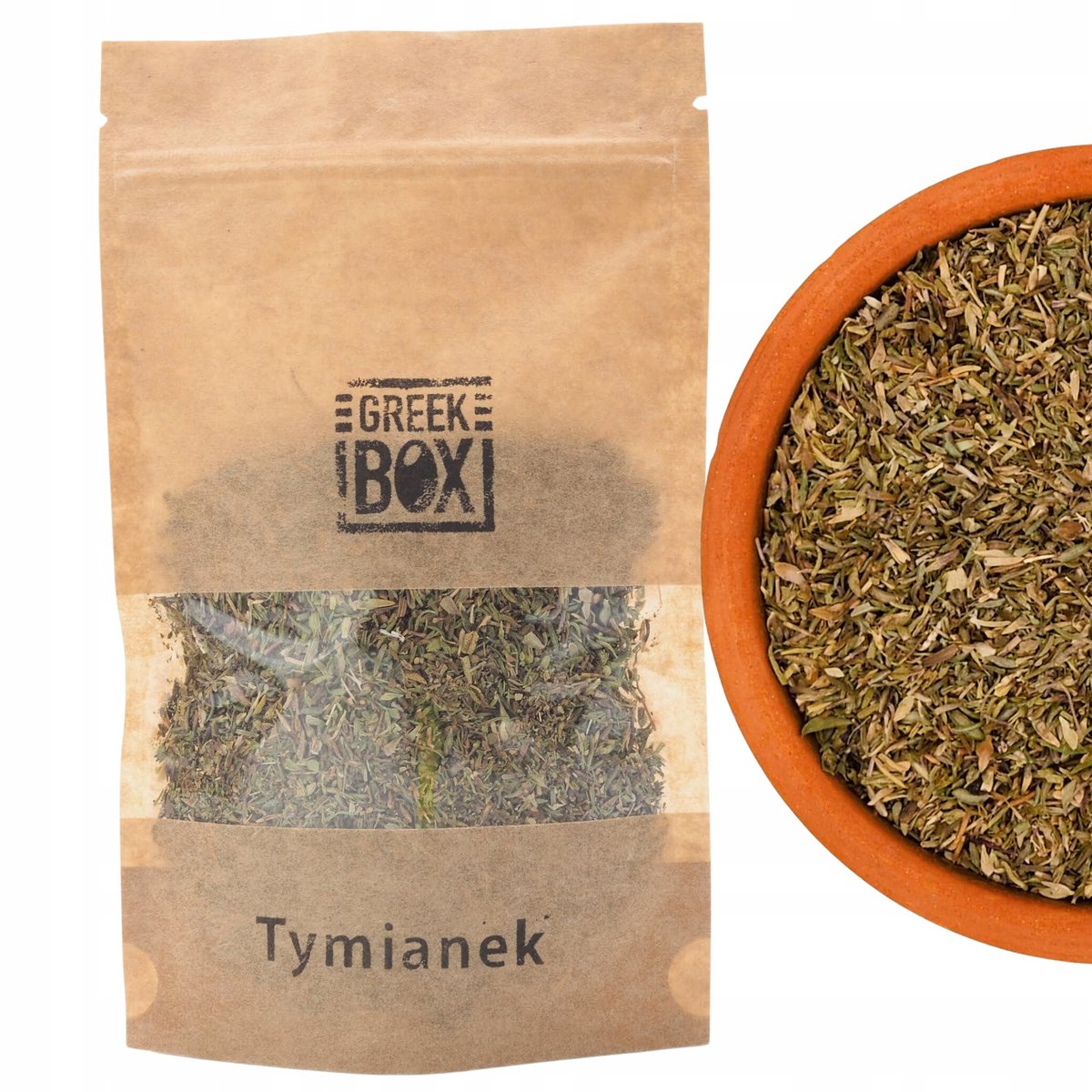 TYMIANEK suszony GRECKI, ziele tymianku - dziko rosnące GÓRSKIE - susz 25 g