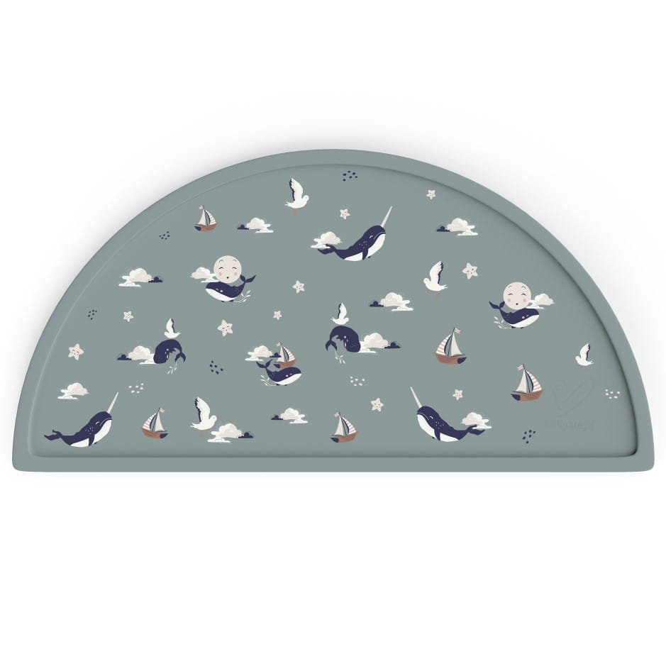 Mata silikonowa - podkładka na stół Magic Sea Animals, BabySteps