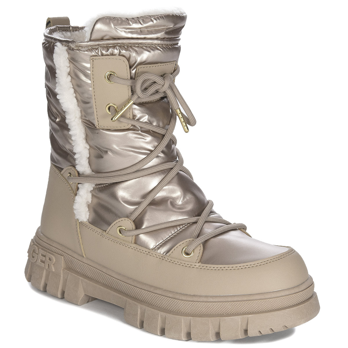 Tommy Hilfiger Śniegowce Damskie Bronze-37
