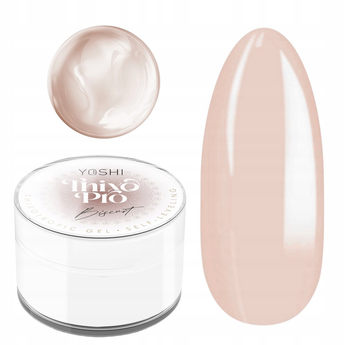 YOSHI Żel Samopoziomujący Thixo PRO Gel Biscuit 15 ml